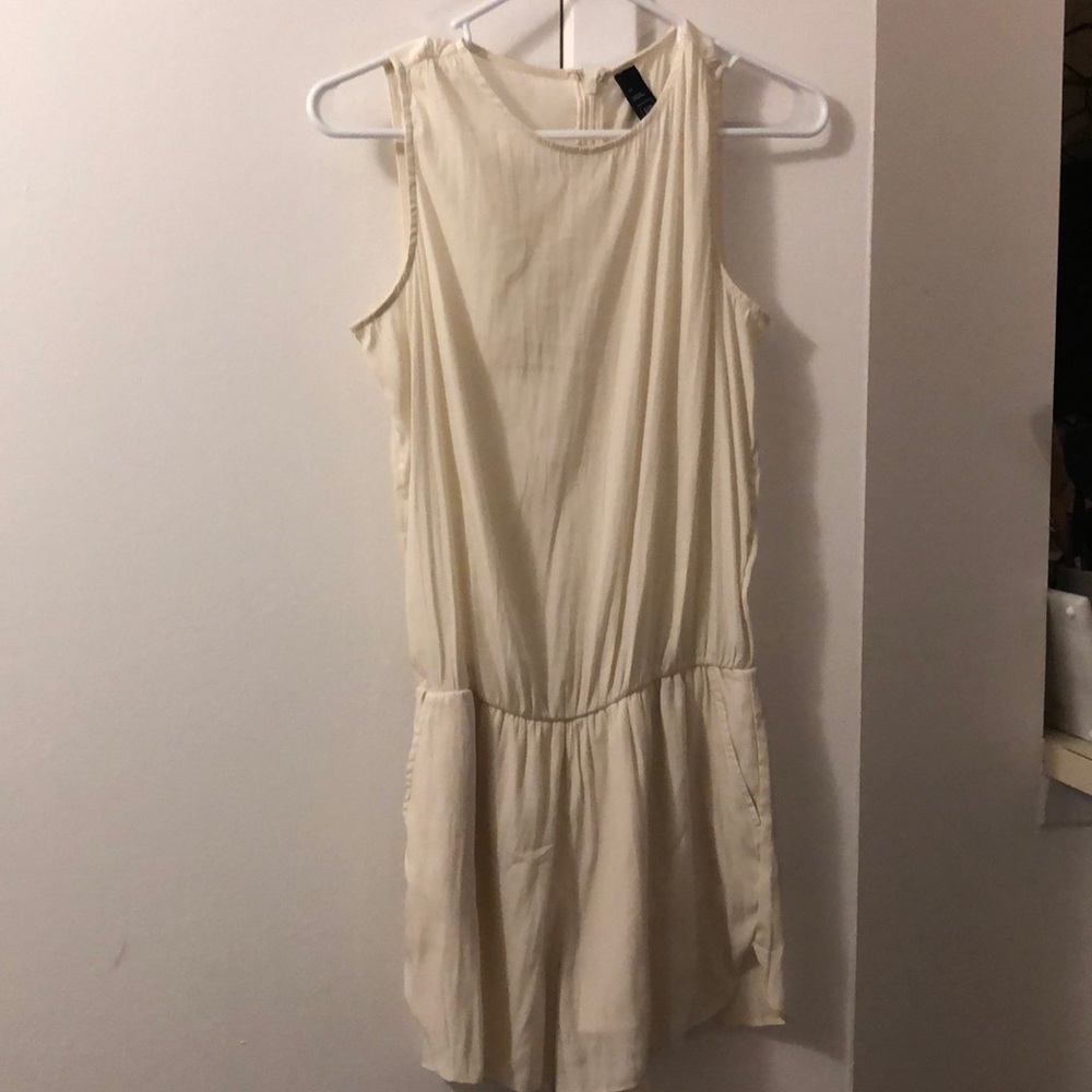 Satin jumpsuit.